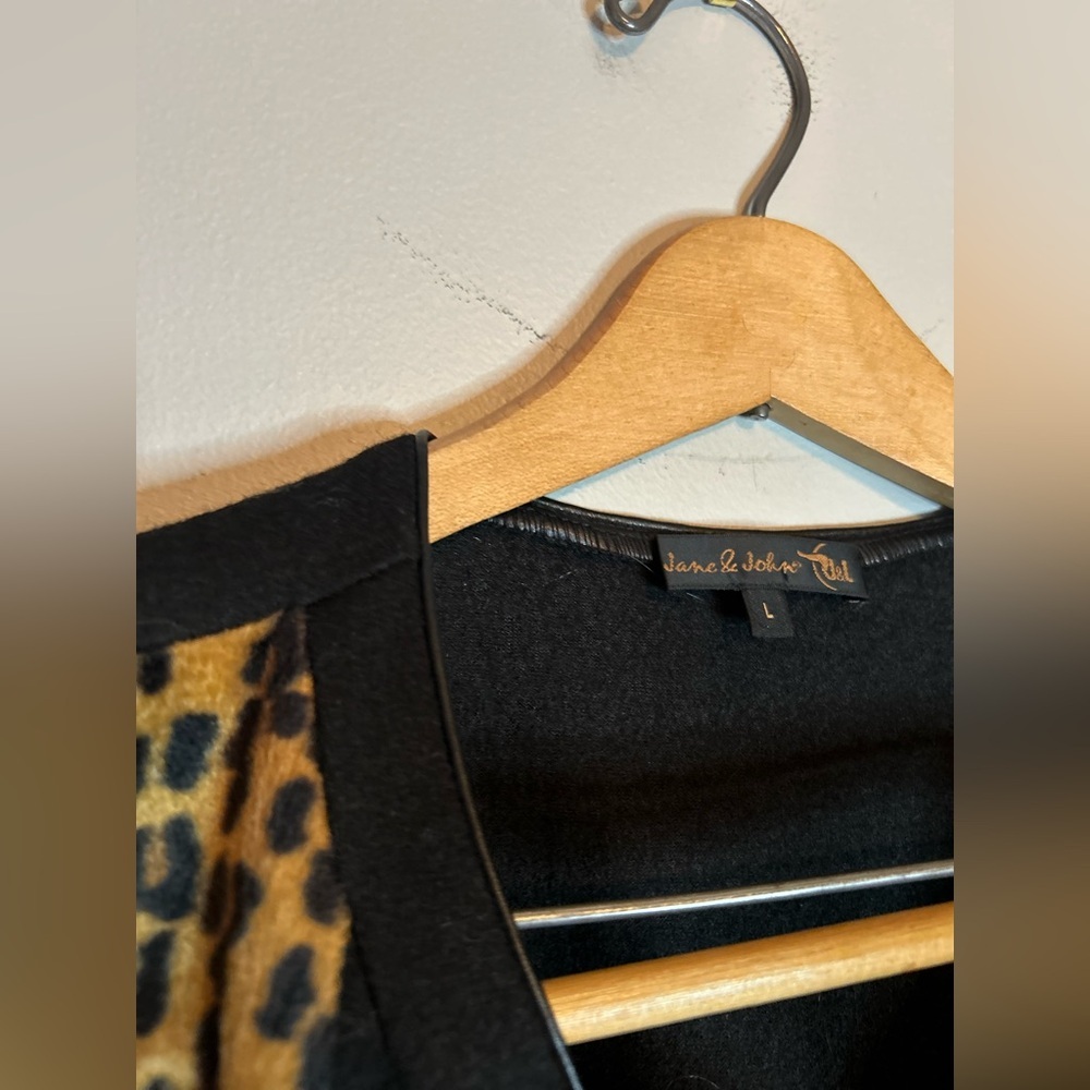 Jane & John mixed fabric vest - Picture 3 of 16